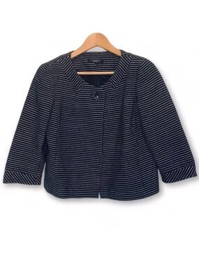 Talbots Cropped Swing Jacket